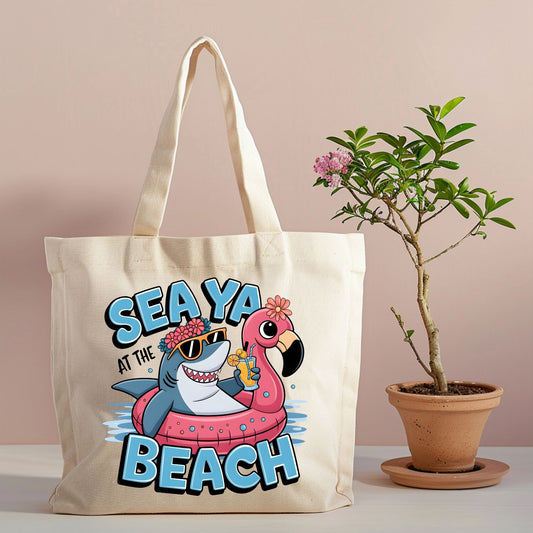 "SEE YA AT THE BEACH"