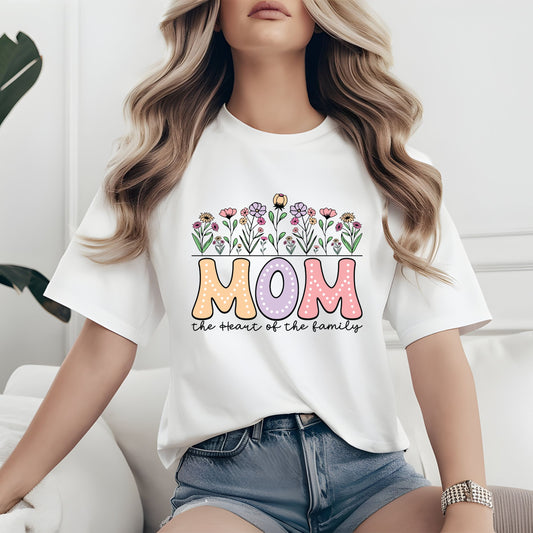 "MOM THE HEART OF THE FAMILY"