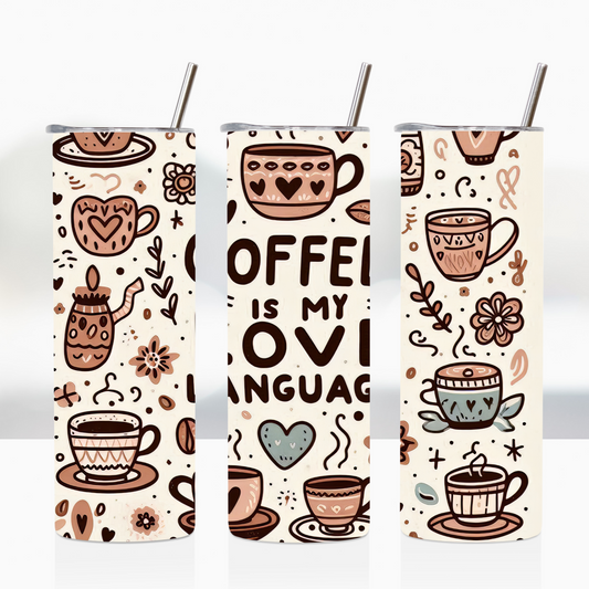 "COFFEE IS MY LOVE LANGUAGE" image 0