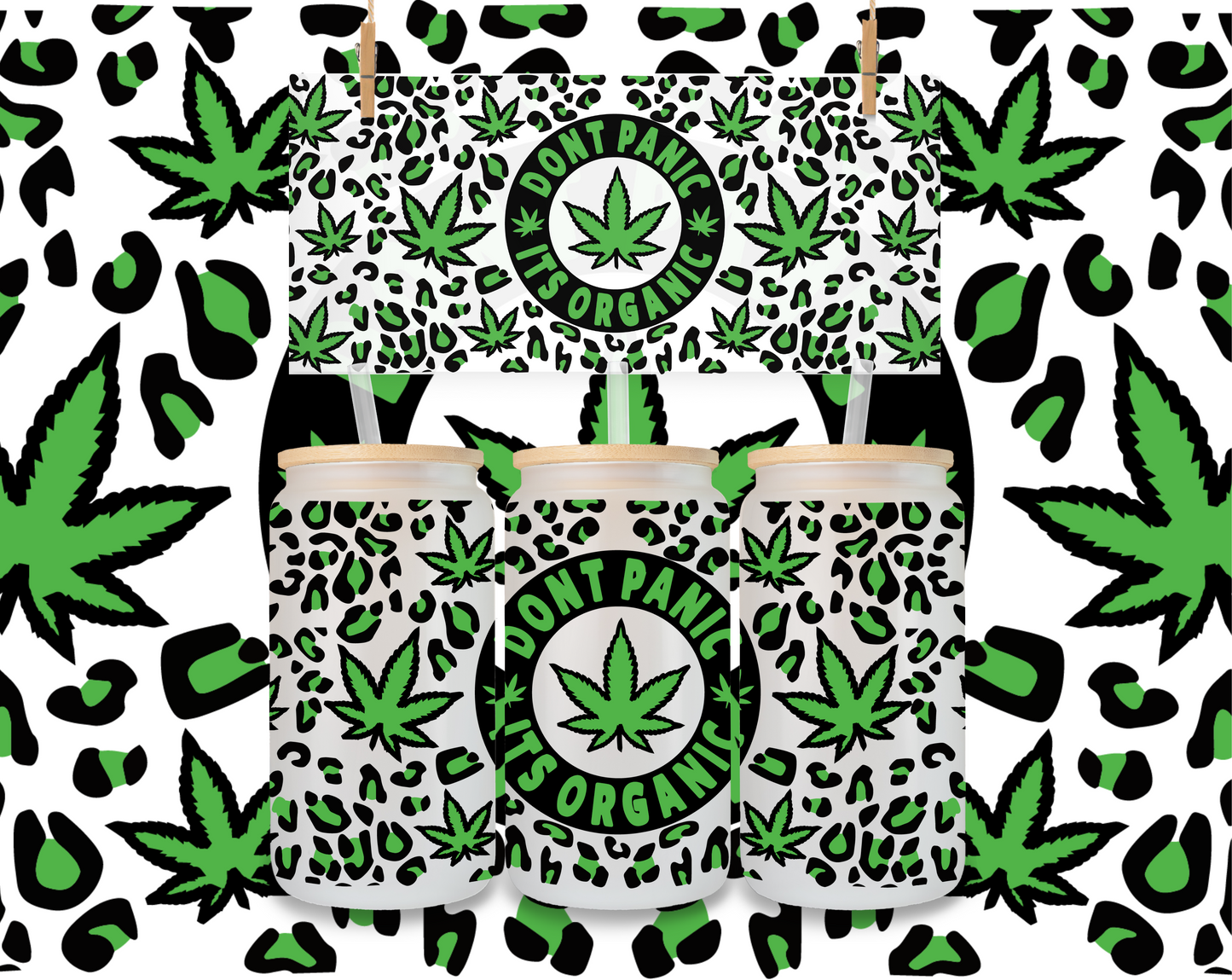 "DON'T PANIC, IT'S ORGANIC"