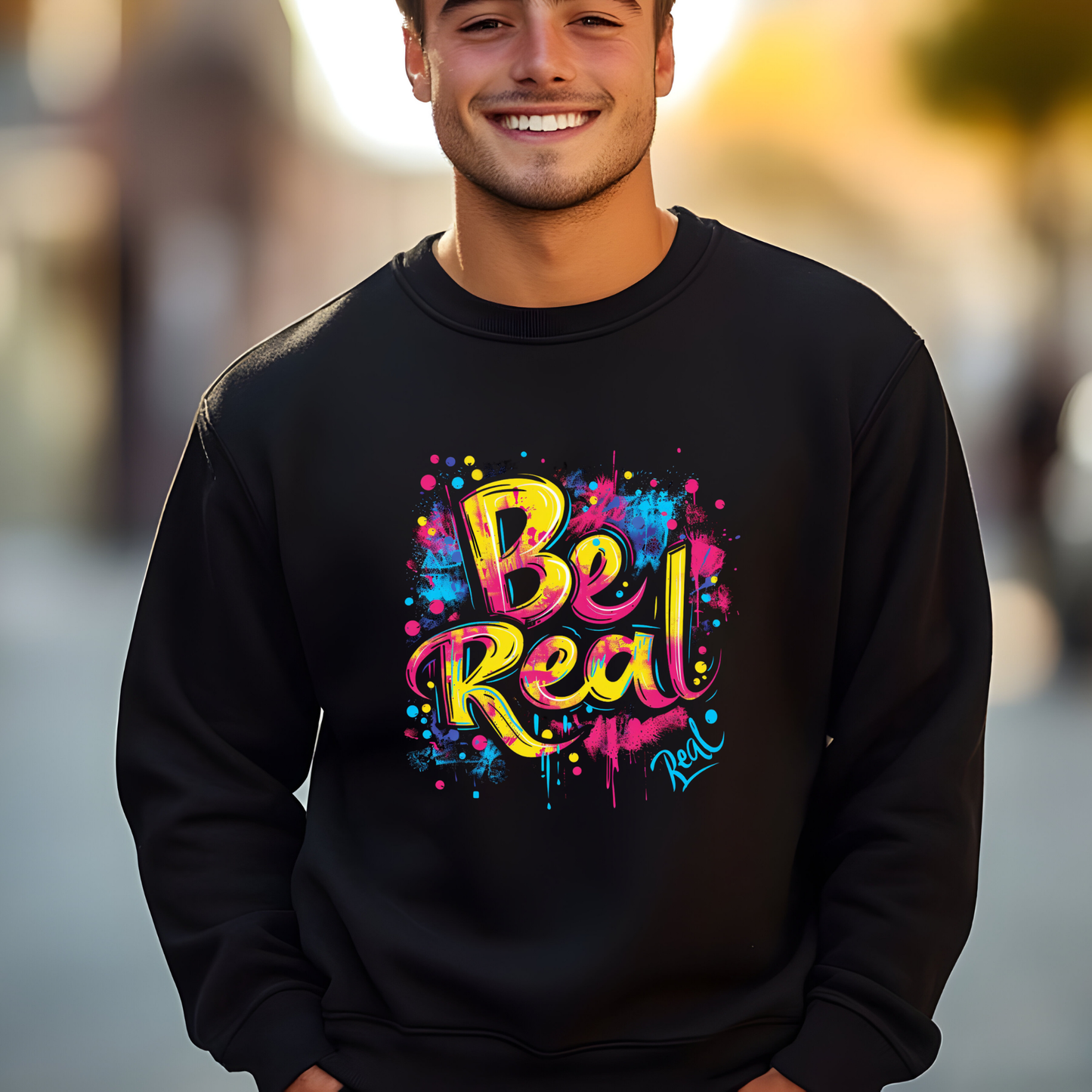 "BE REAL"