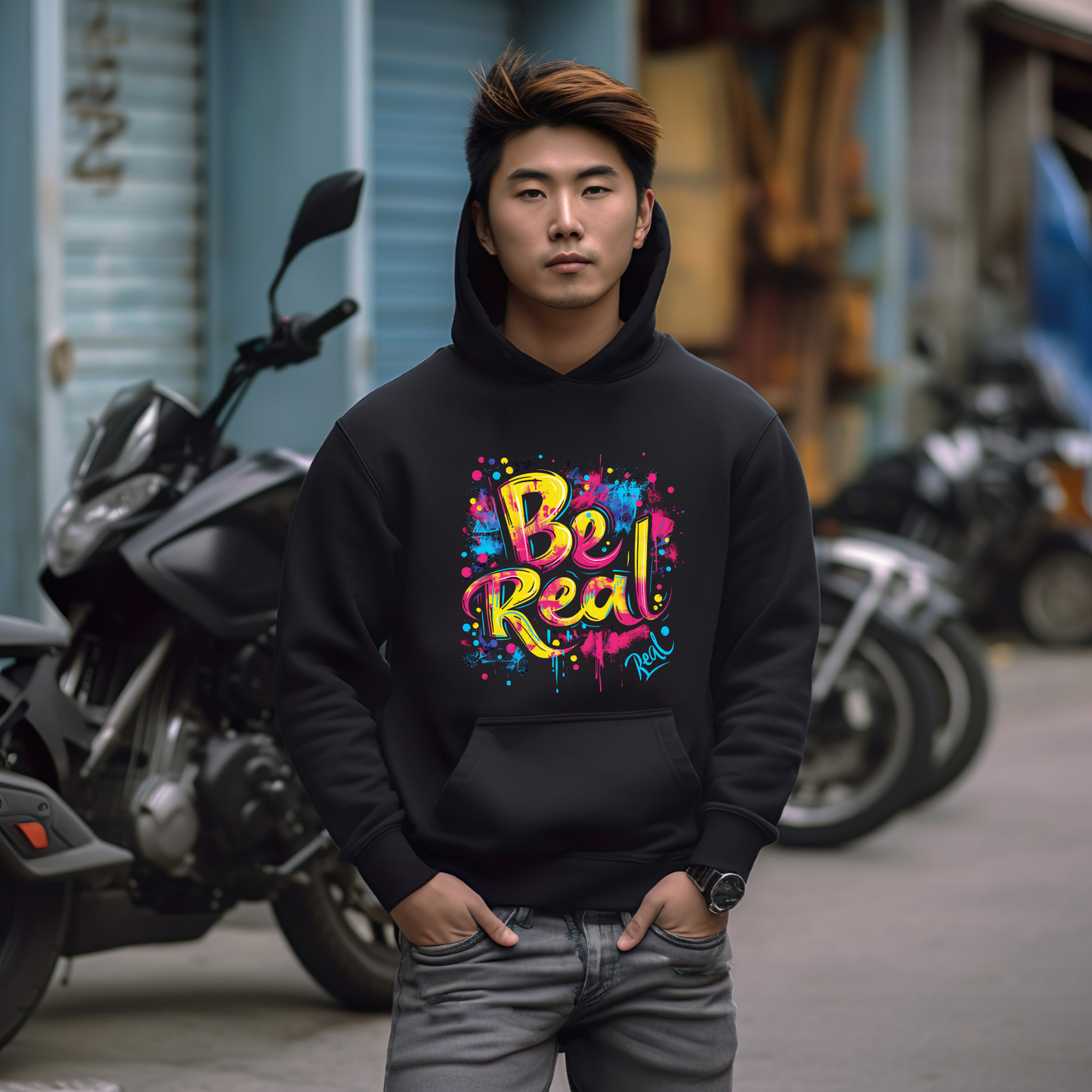 "BE REAL"