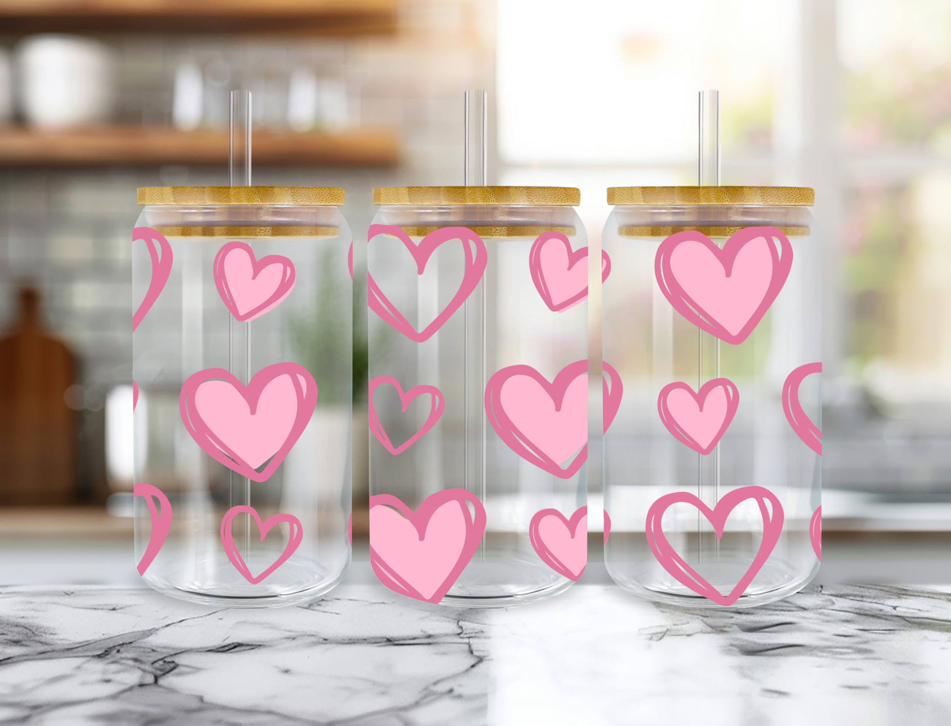 "PINK HEARTS" image 1