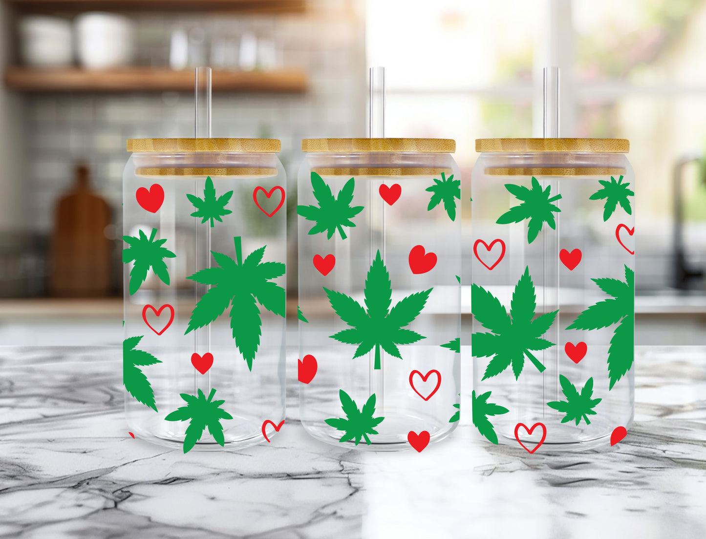 "CANNABIS LOVE HEART"