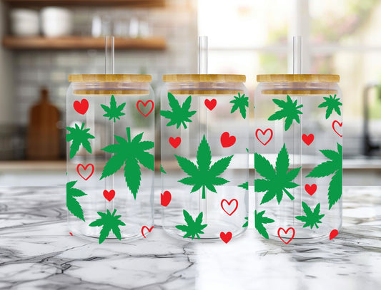 "CANNABIS LOVE HEART"