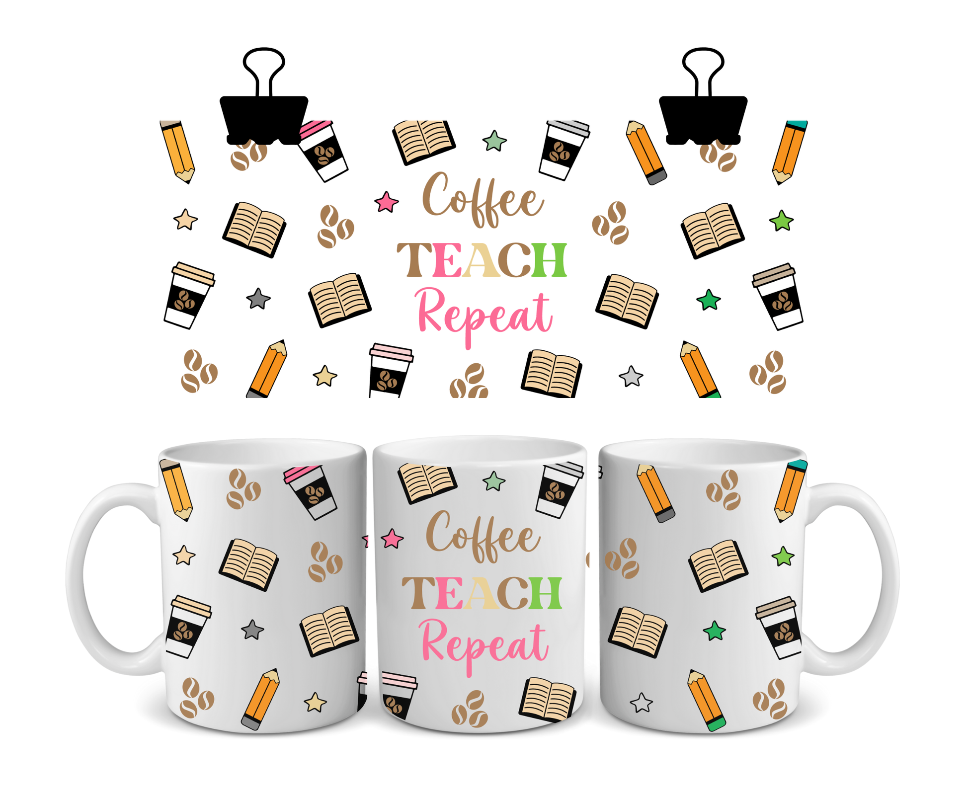 "COFFEE TEACH REPEAT" image 0