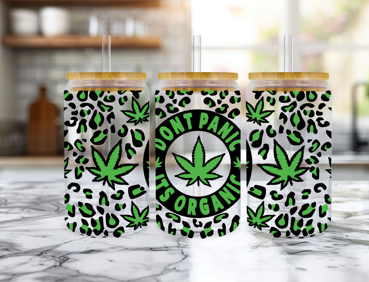 "DON'T PANIC, IT'S ORGANIC"