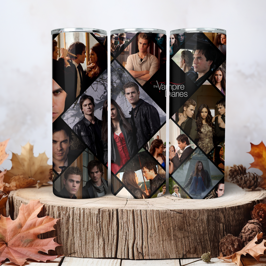 "THE VAMPIRE DIARIES TUMBLER"