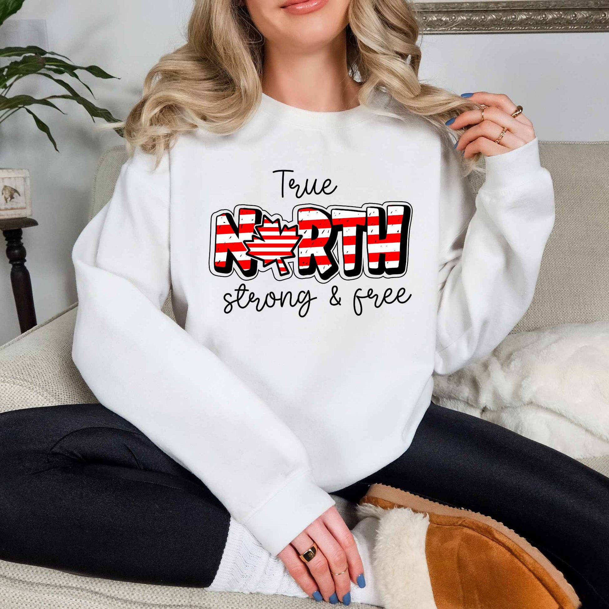 "TRUE NORTH STRONG & FREE" image 0