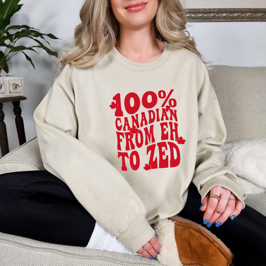 "100% CANADIAN FROM EH TO ZED" image 0