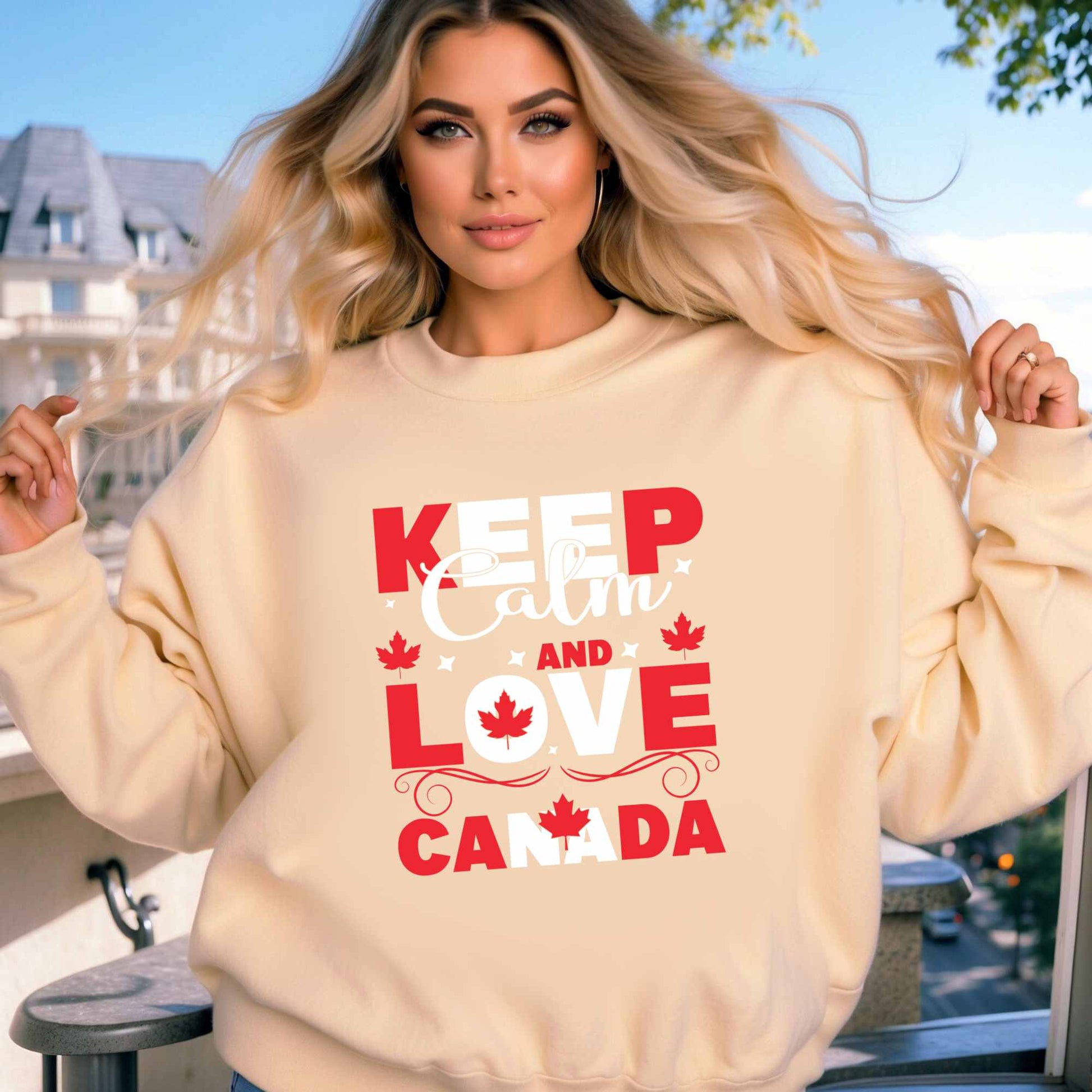 "KEEP CALM AND LOVE CANADA" image 0