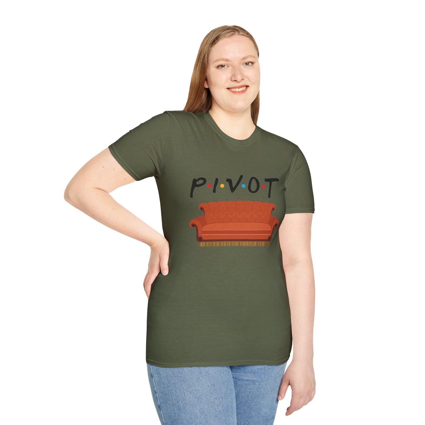 Pivot Sofa T-Shirt — Funny Friends TV Quote Tee