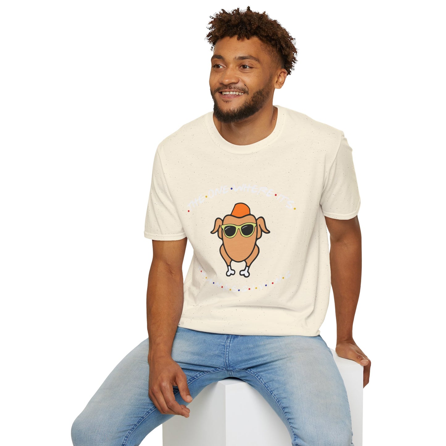 Thanksgiving Turkey Tee — "The One Where It's Thanksgiving" Graphic T-Shirt