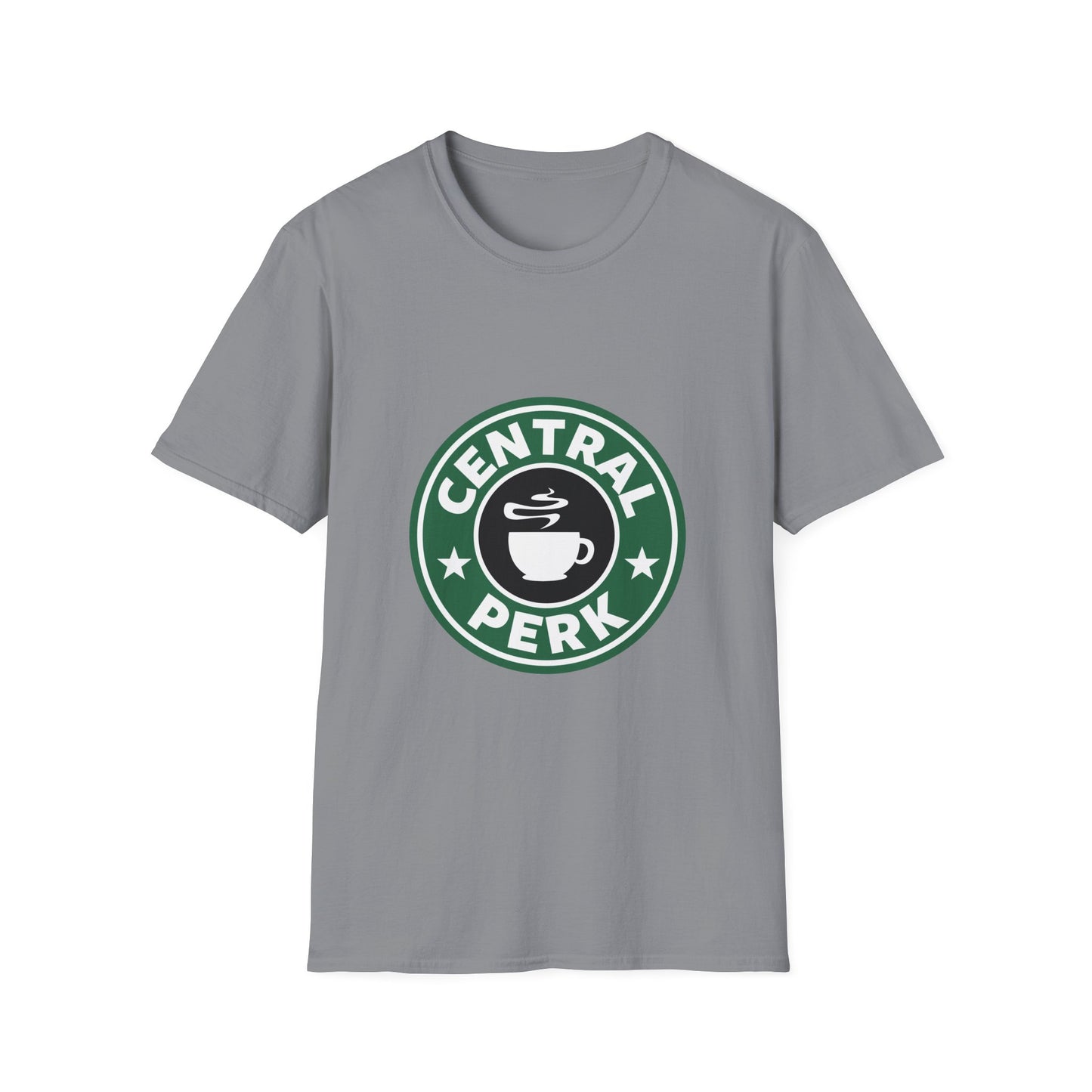 Central Perk Coffee T-Shirt — Vintage Coffee Shop Logo Tee