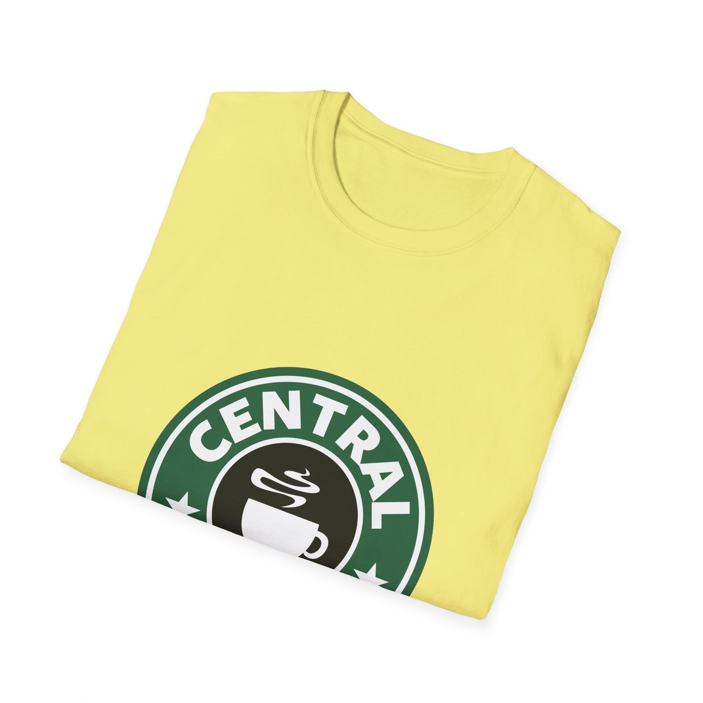 Central Perk Coffee T-Shirt — Vintage Coffee Shop Logo Tee