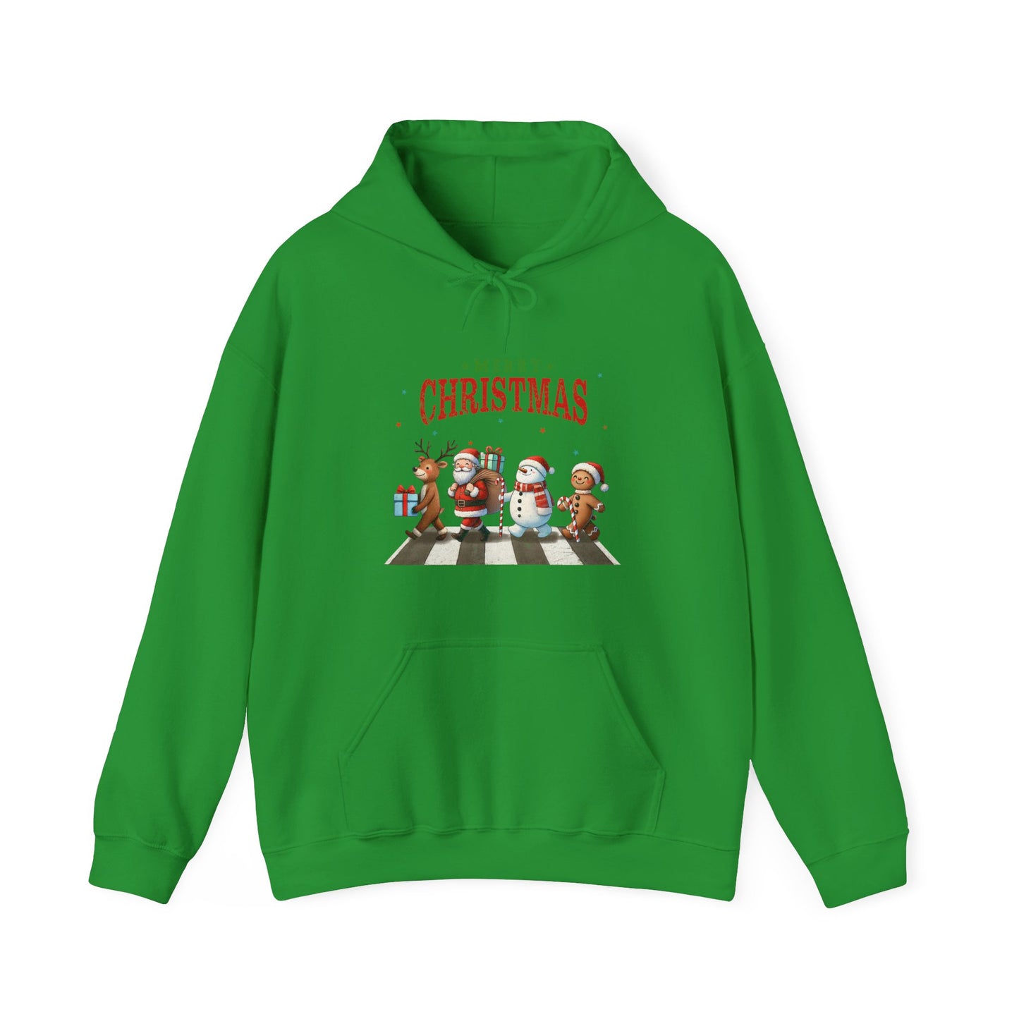 Christmas Choir Hoodie — 'Merry Christmas' Holiday Animal Carolers Sweatshirt