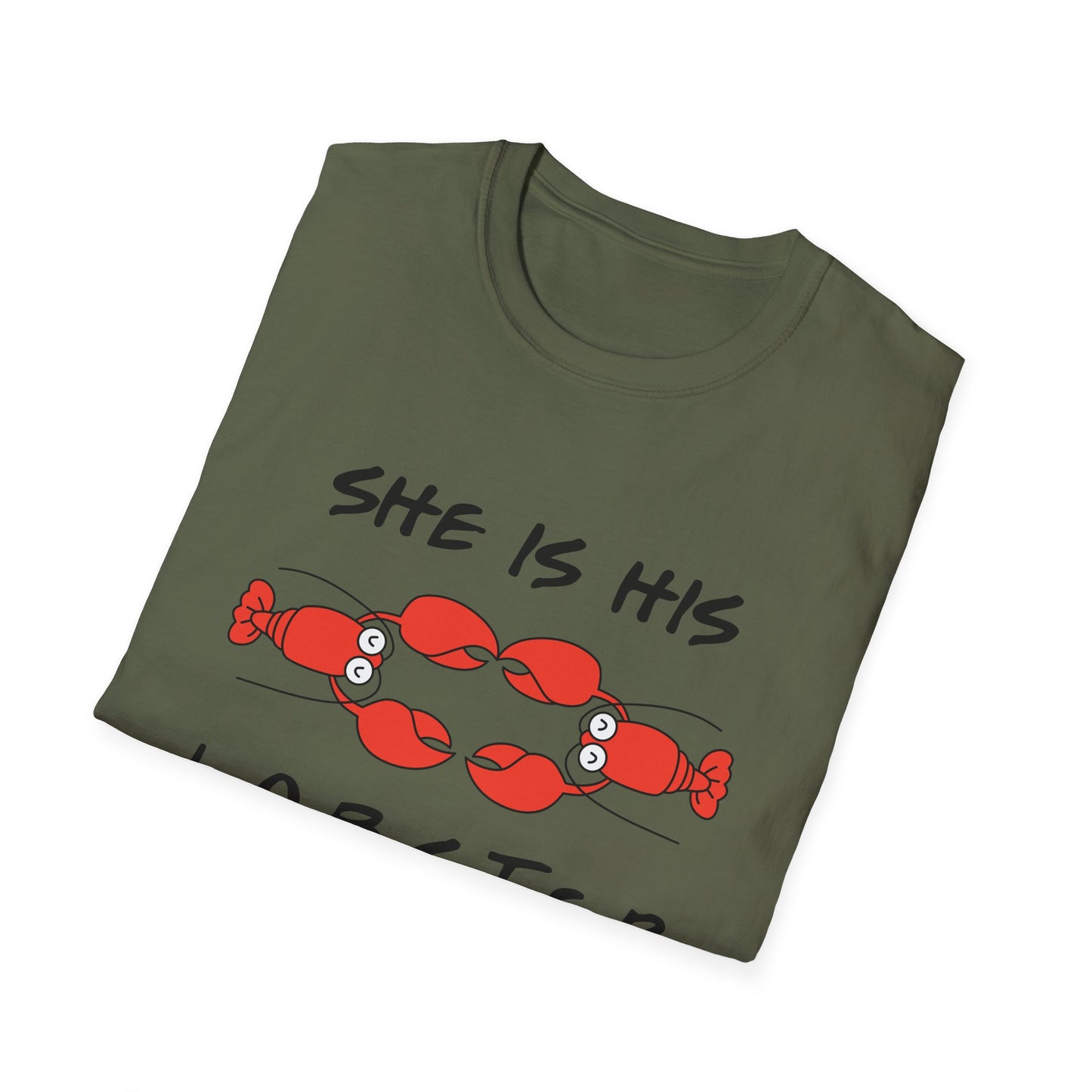 She Is His Lobster T-Shirt – Couples Friends TV Show Inspired Tee