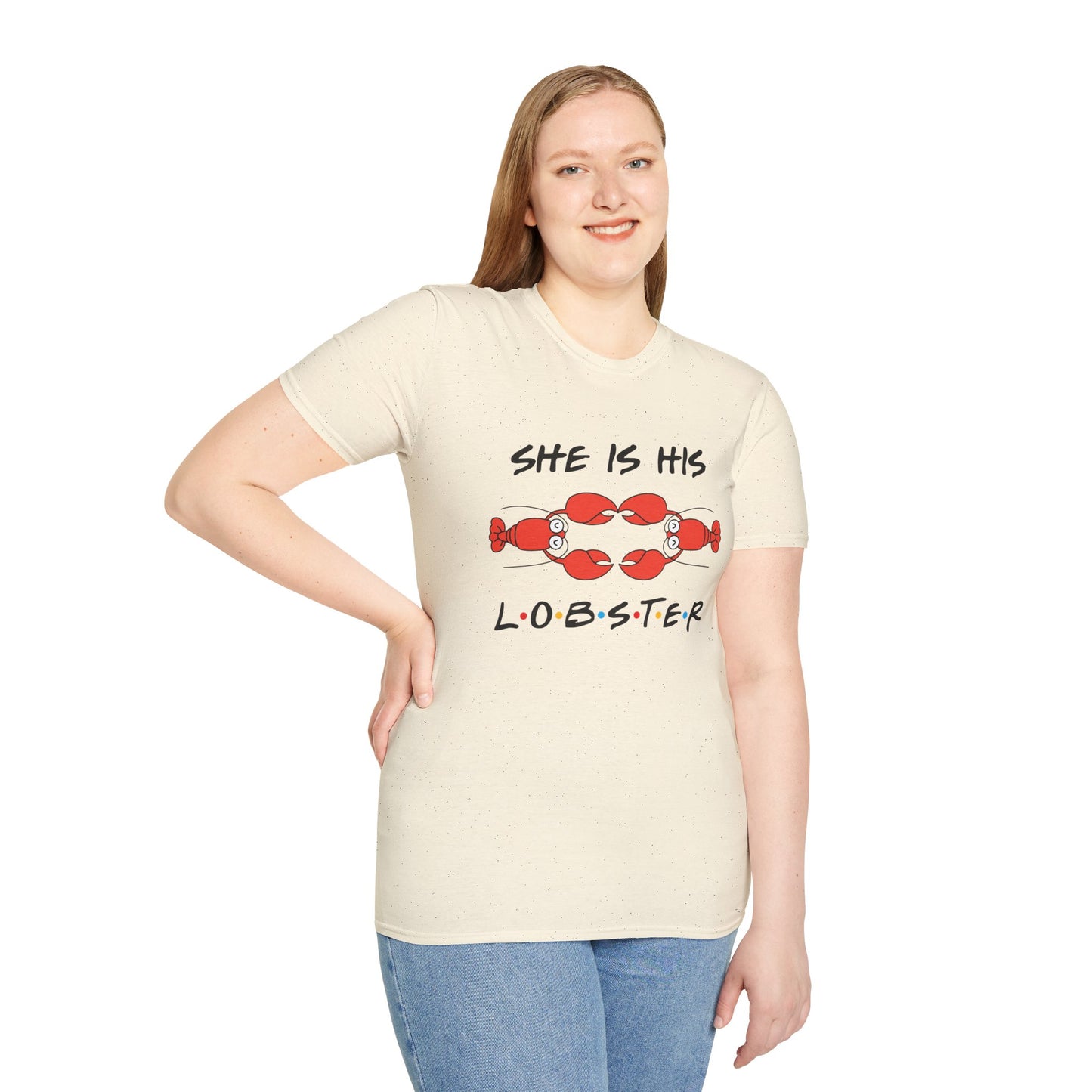 She Is His Lobster T-Shirt – Couples Friends TV Show Inspired Tee