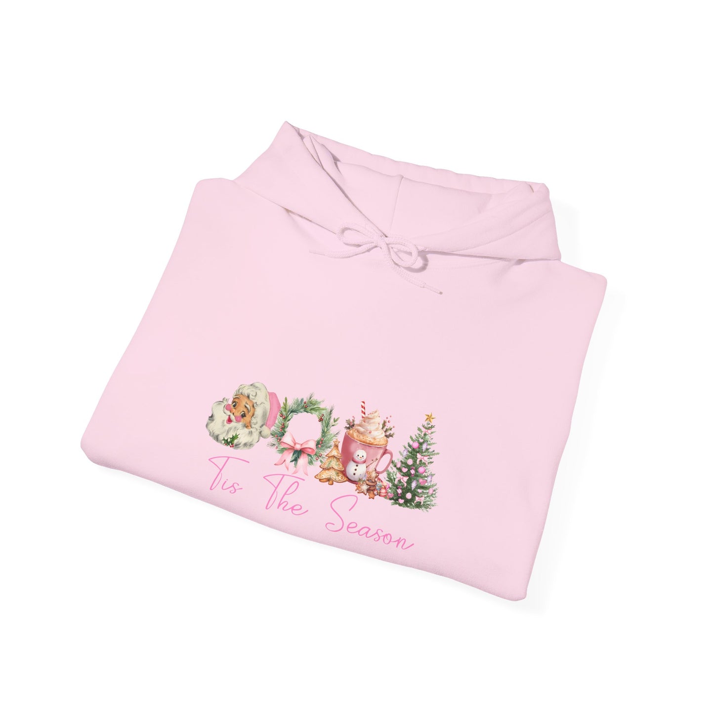 Christmas Wreaths & Trees Hoodie — 'Tis the Season Holiday Sweatshirt