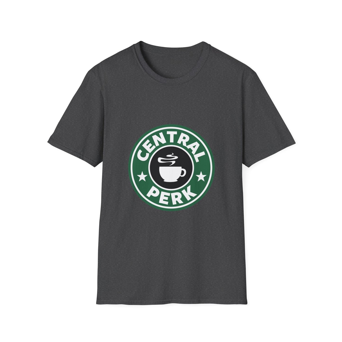 Central Perk Coffee T-Shirt — Vintage Coffee Shop Logo Tee