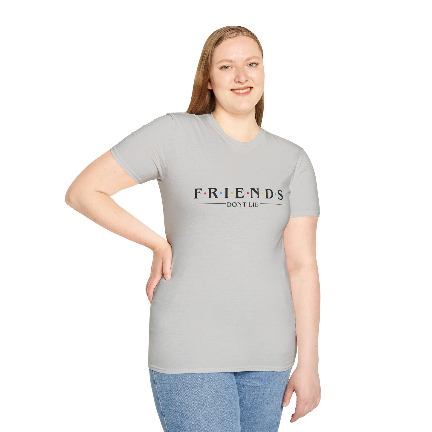 Friends Don't Lie T-Shirt — Stranger Things Inspired Retro Logo Tee