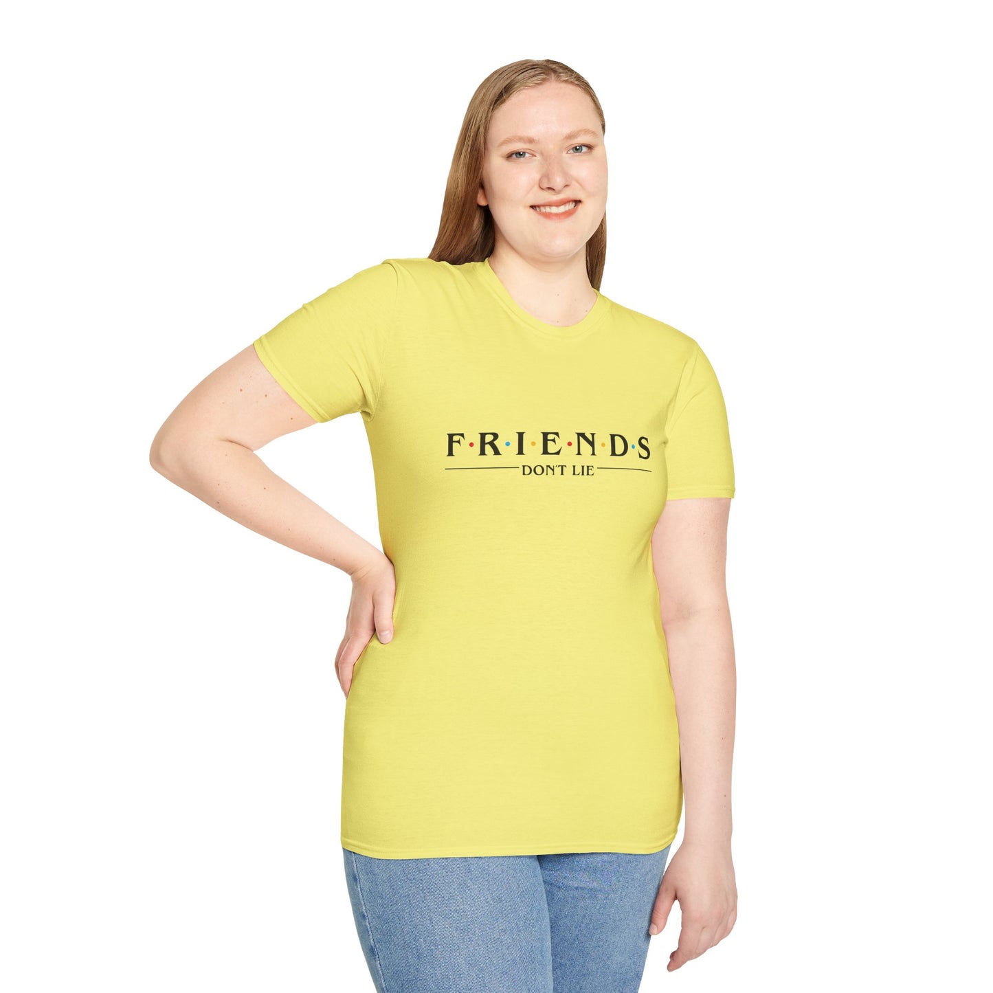 Friends Don't Lie T-Shirt — Stranger Things Inspired Retro Logo Tee