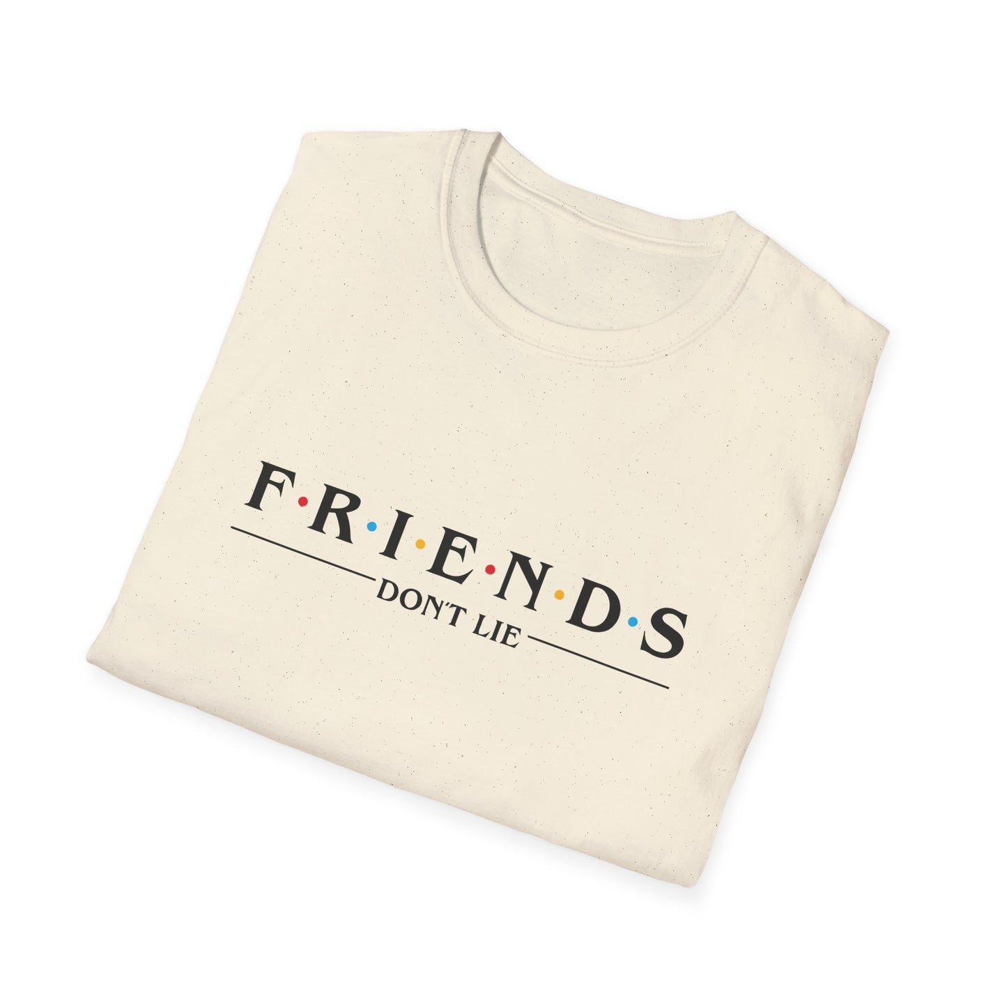 Friends Don't Lie T-Shirt — Stranger Things Inspired Retro Logo Tee