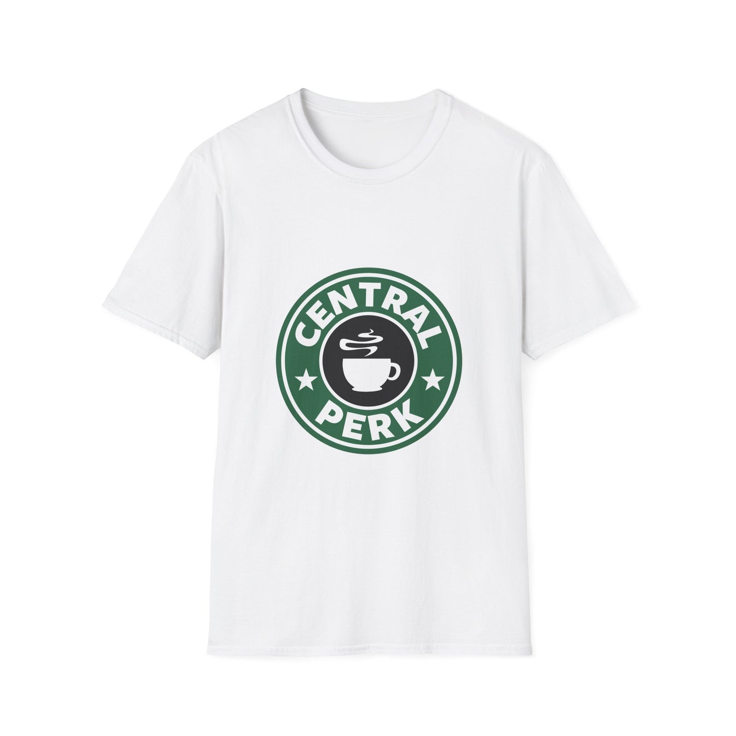 Central Perk Coffee T-Shirt — Vintage Coffee Shop Logo Tee
