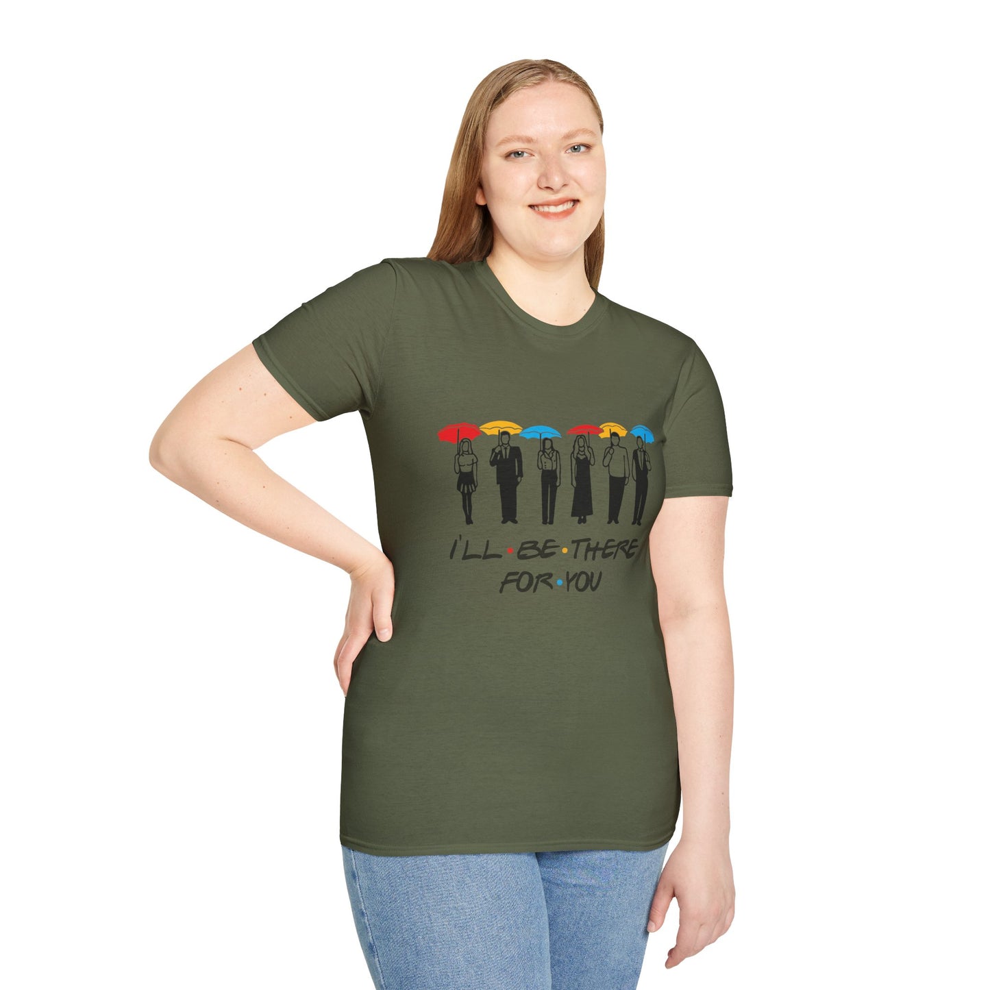 Friends-Inspired 'I'll Be There For You' Graphic T-Shirt