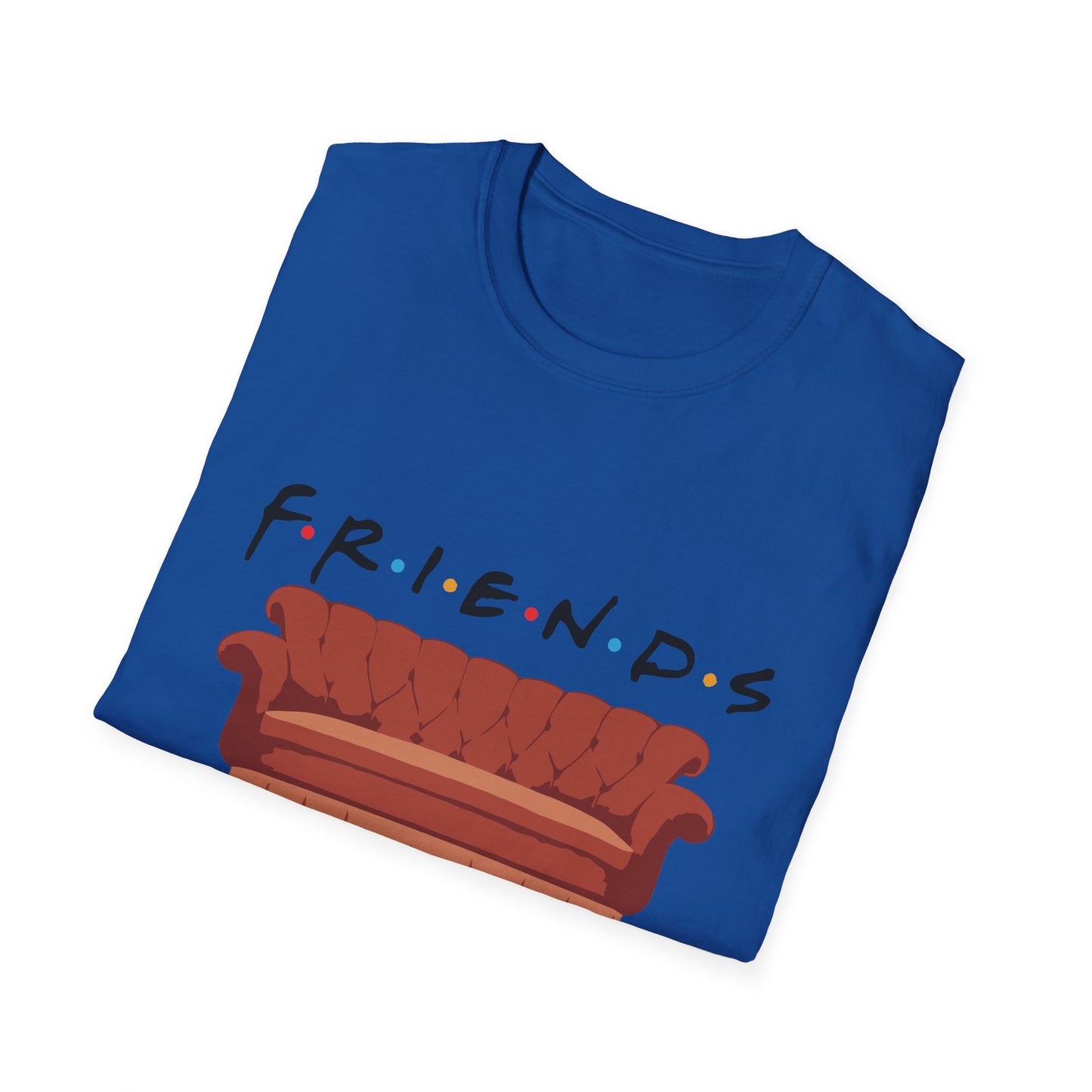Friends TV Show Couch T-Shirt — Retro Sitcom Logo Tee