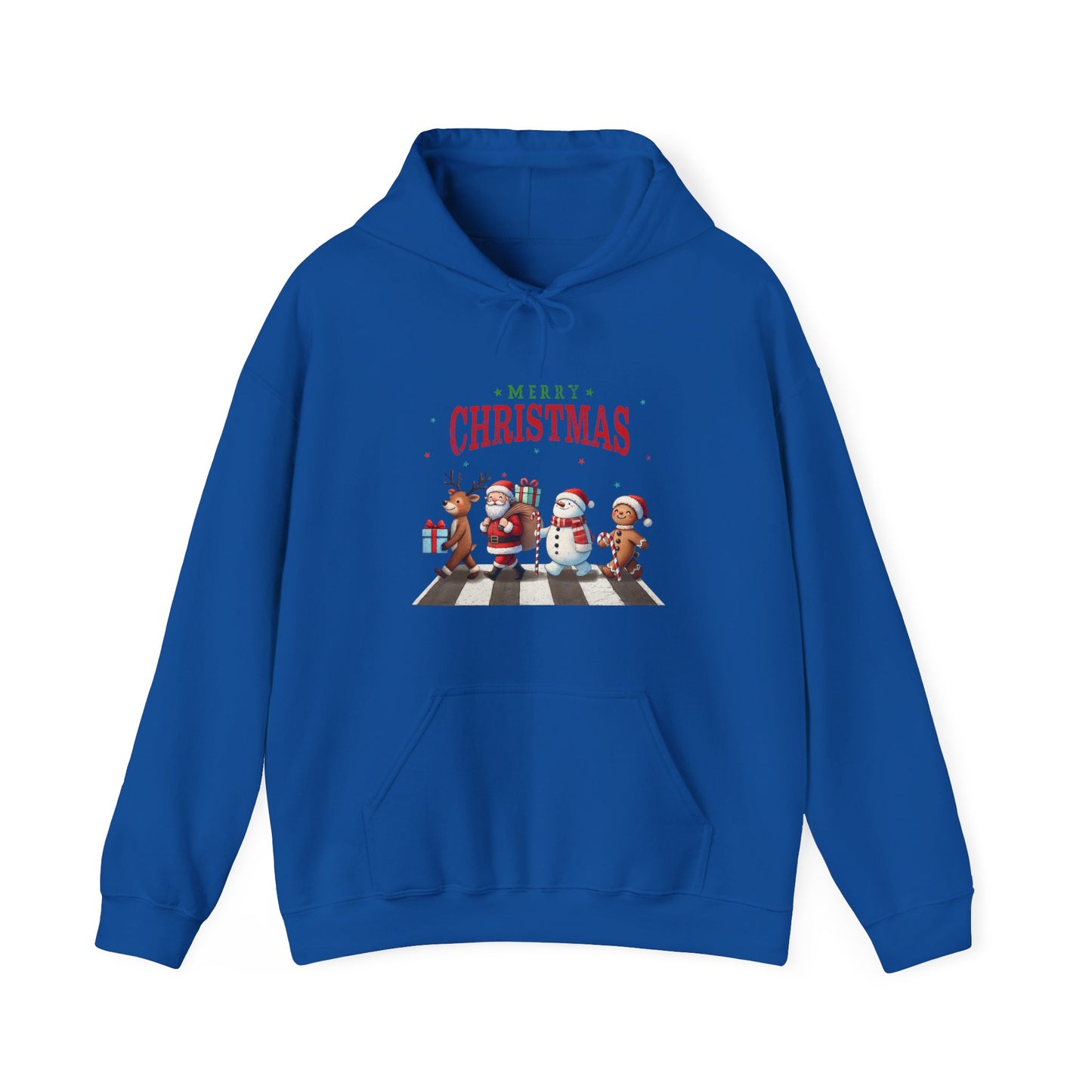 Christmas Choir Hoodie — 'Merry Christmas' Holiday Animal Carolers Sweatshirt