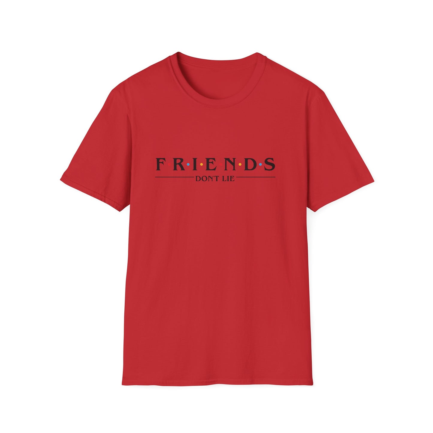 Friends Don't Lie T-Shirt — Stranger Things Inspired Retro Logo Tee