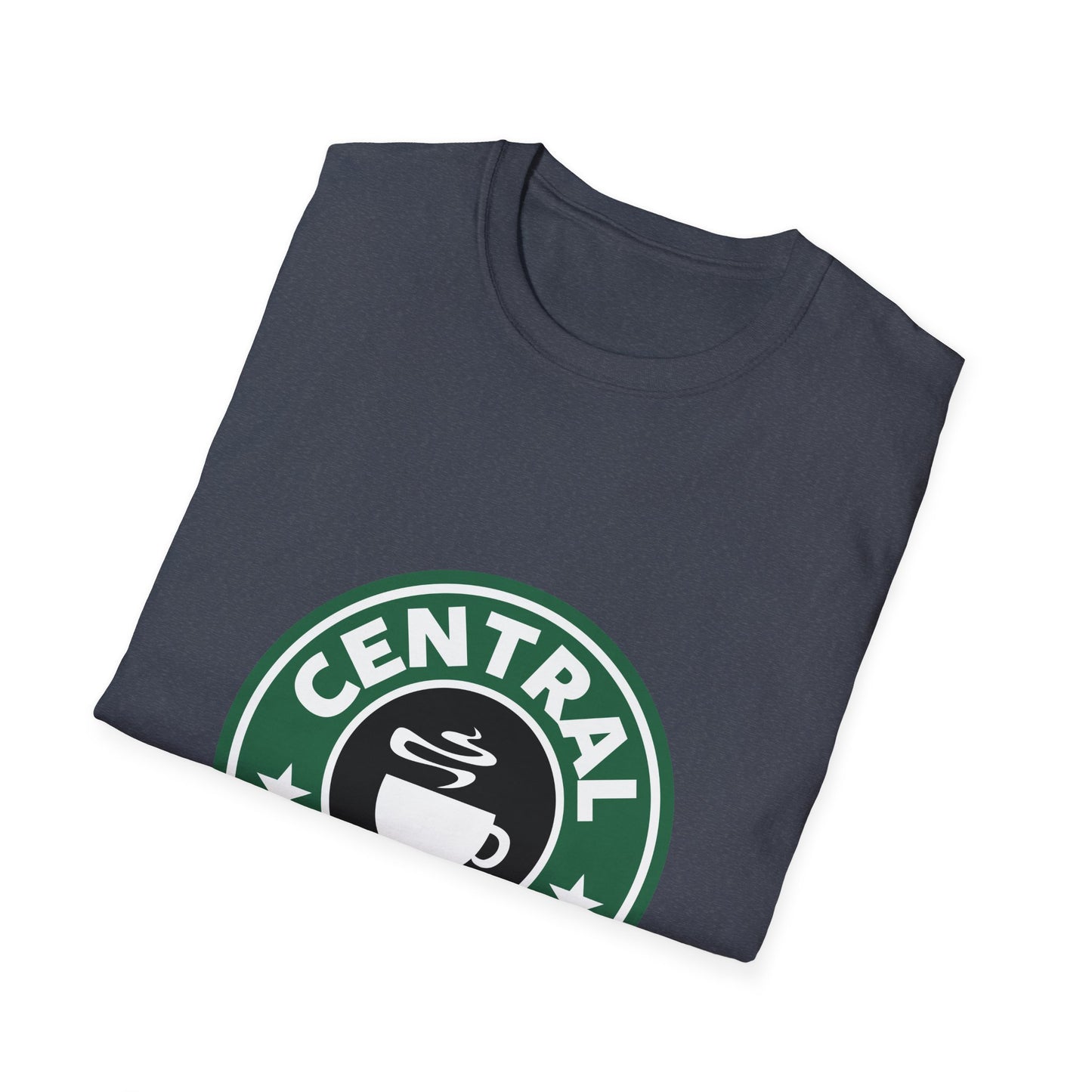 Central Perk Coffee T-Shirt — Vintage Coffee Shop Logo Tee