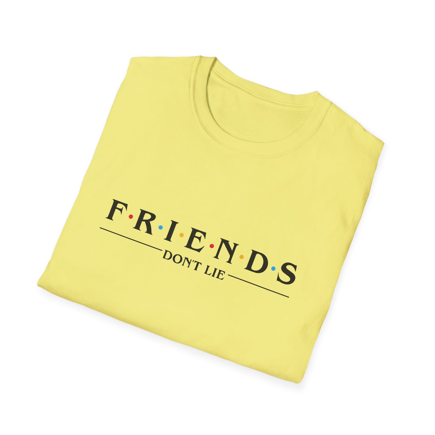 Friends Don't Lie T-Shirt — Stranger Things Inspired Retro Logo Tee