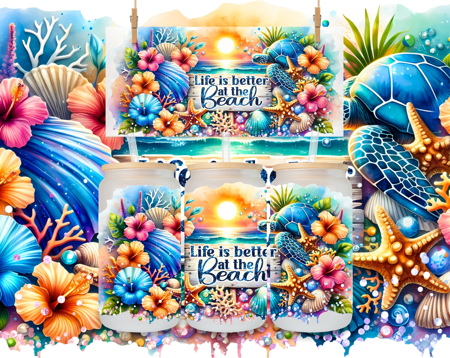 "LIFE IS BETTER AT THE BEACH"
