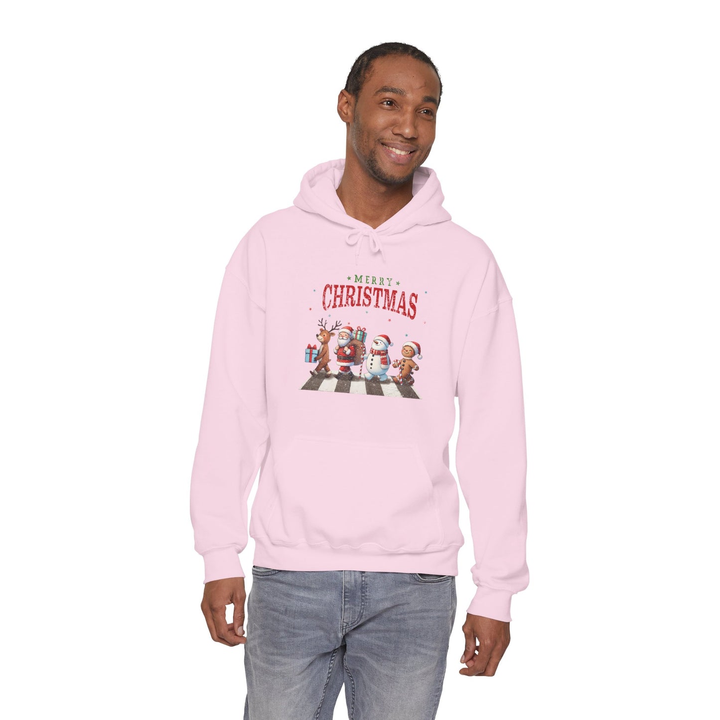 Christmas Choir Hoodie — 'Merry Christmas' Holiday Animal Carolers Sweatshirt
