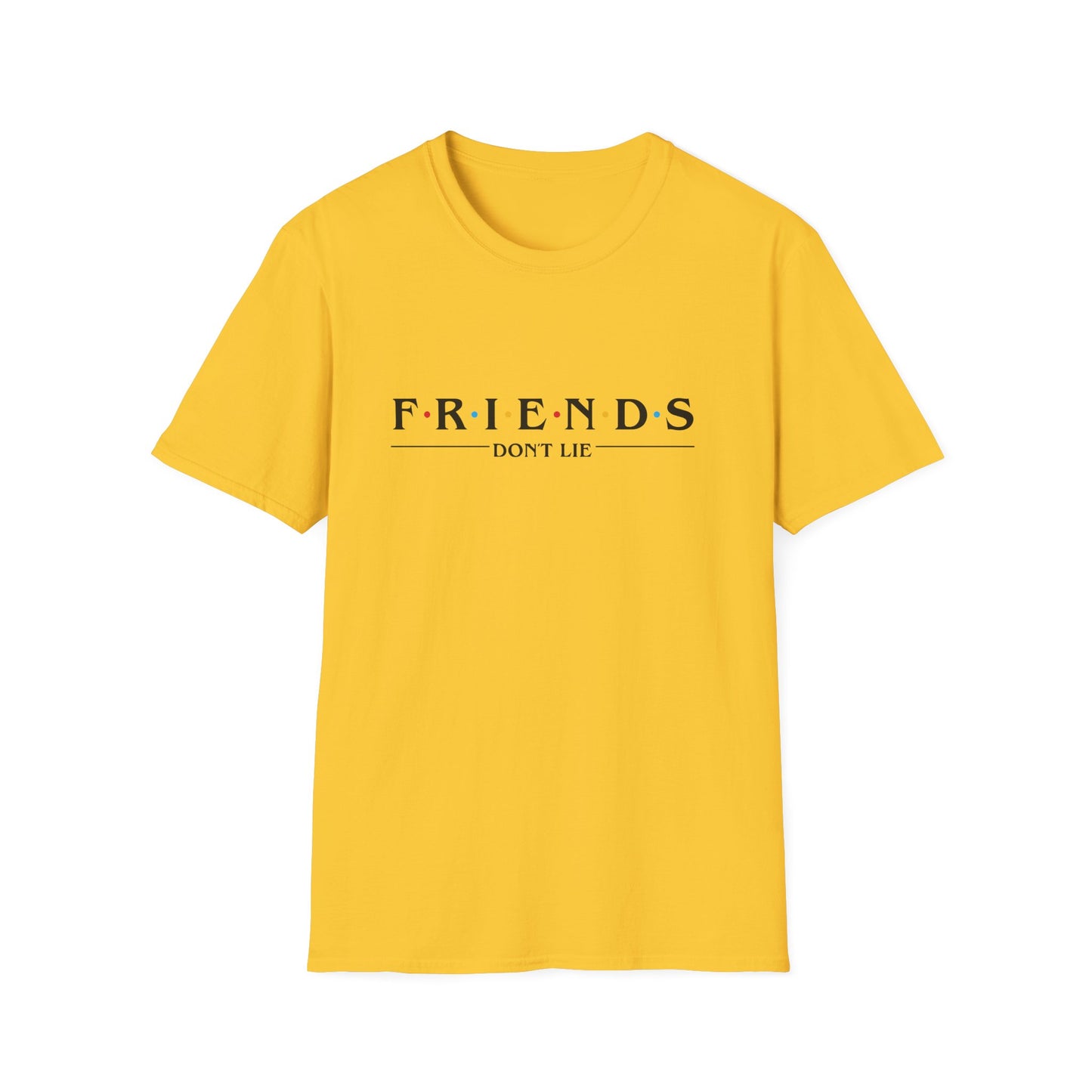 Friends Don't Lie T-Shirt — Stranger Things Inspired Retro Logo Tee