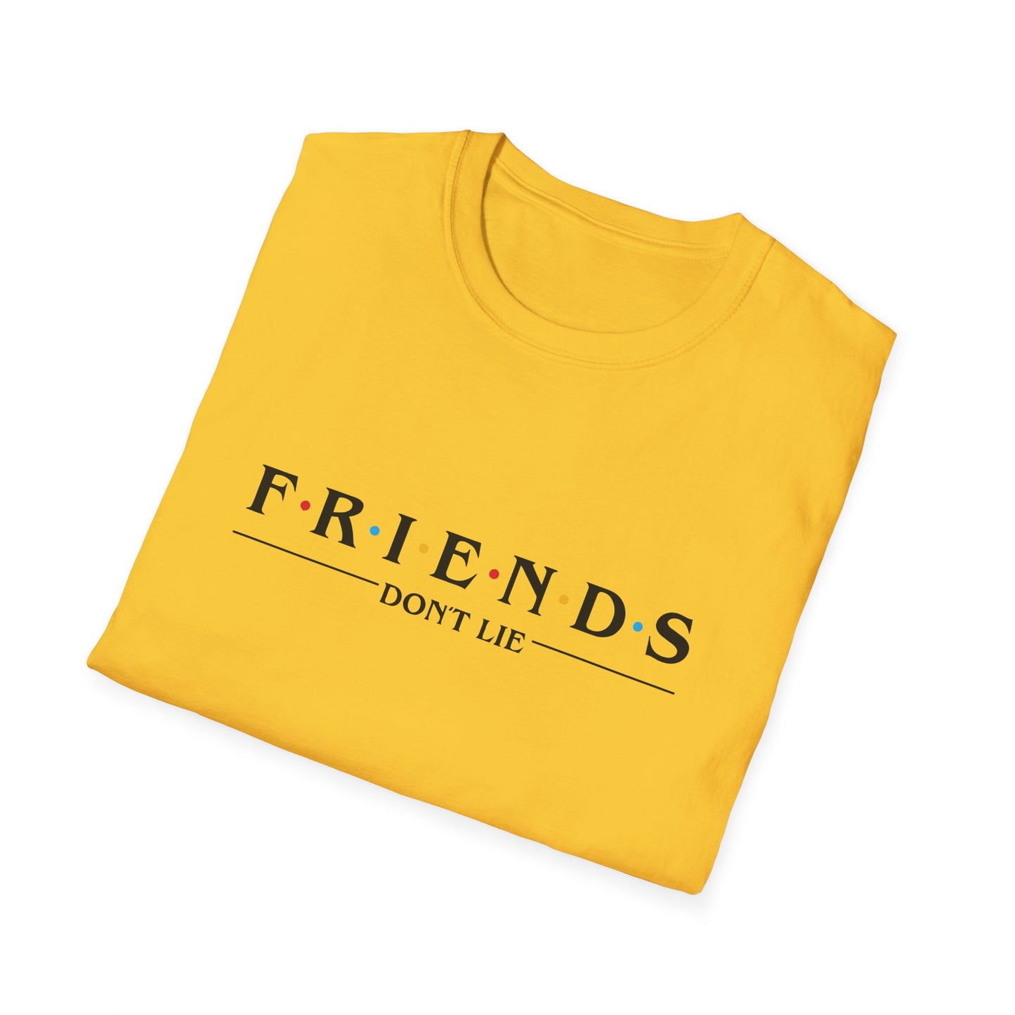 Friends Don't Lie T-Shirt — Stranger Things Inspired Retro Logo Tee
