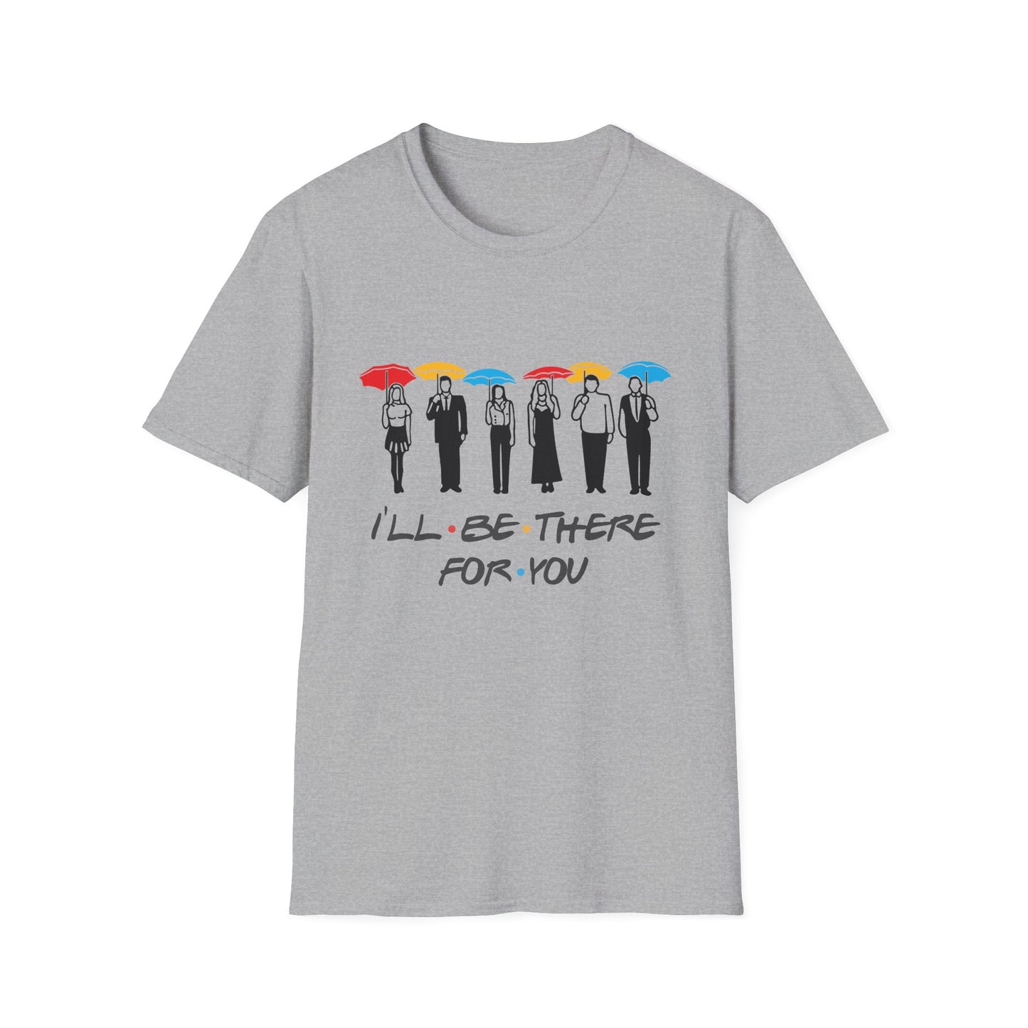Friends-Inspired 'I'll Be There For You' Graphic T-Shirt