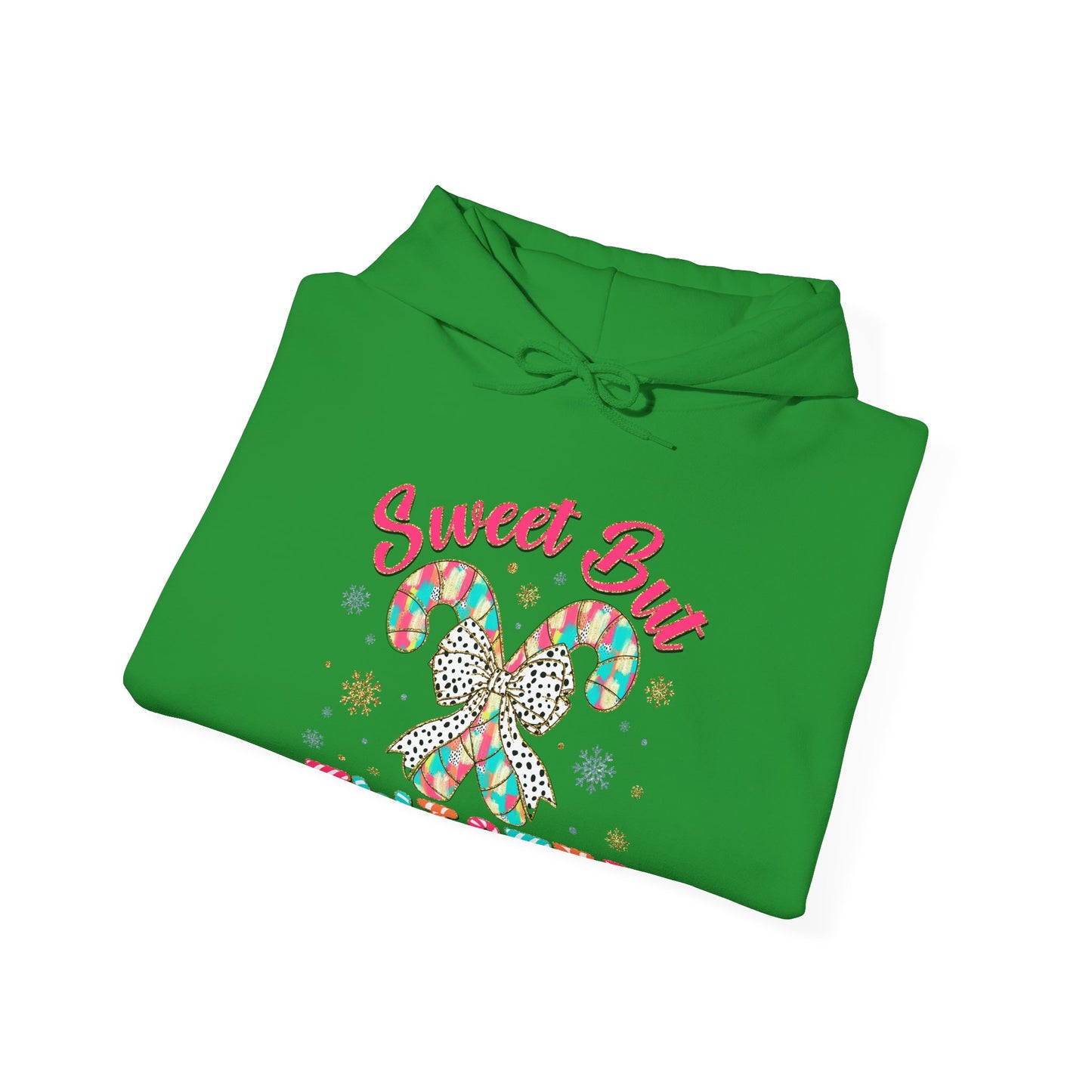 Sweet But Twisted Hoodie – Candy Cane Butterfly Christmas Sweatshirt