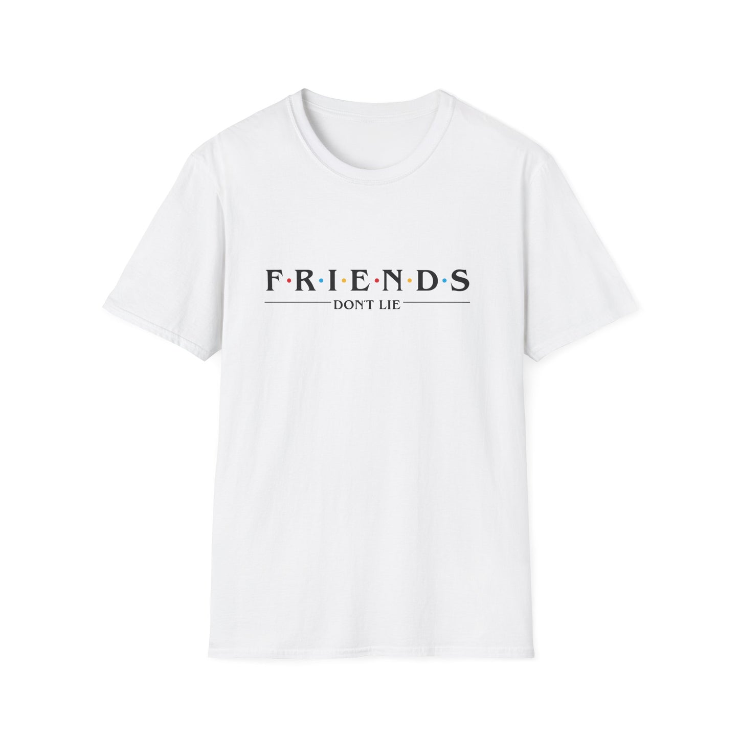 Friends Don't Lie T-Shirt — Stranger Things Inspired Retro Logo Tee
