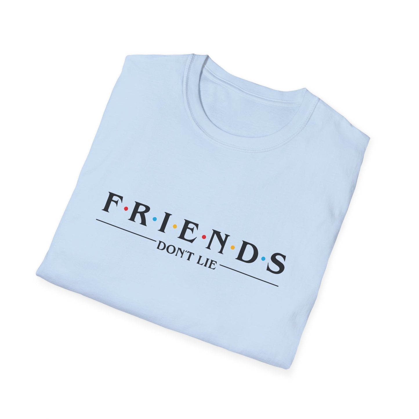 Friends Don't Lie T-Shirt — Stranger Things Inspired Retro Logo Tee