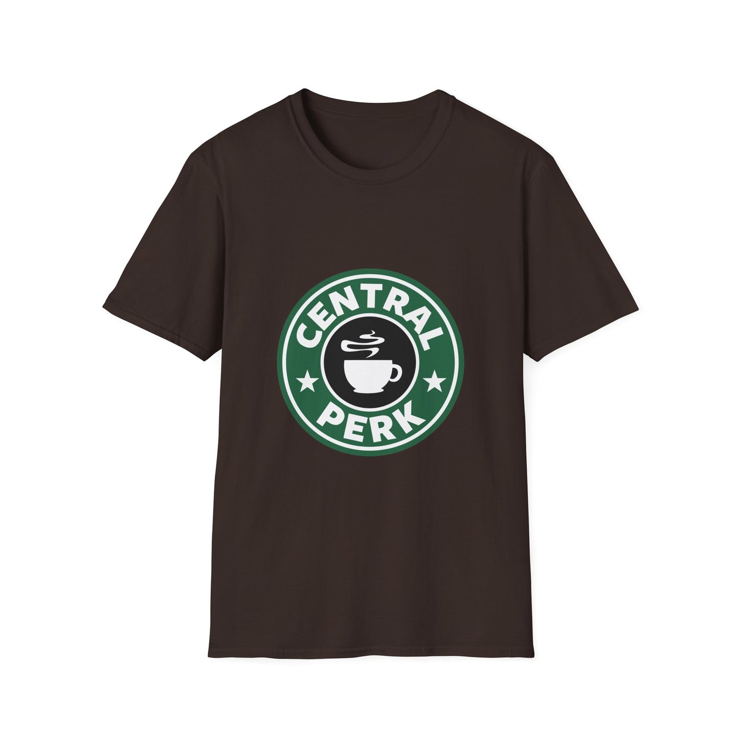 Central Perk Coffee T-Shirt — Vintage Coffee Shop Logo Tee