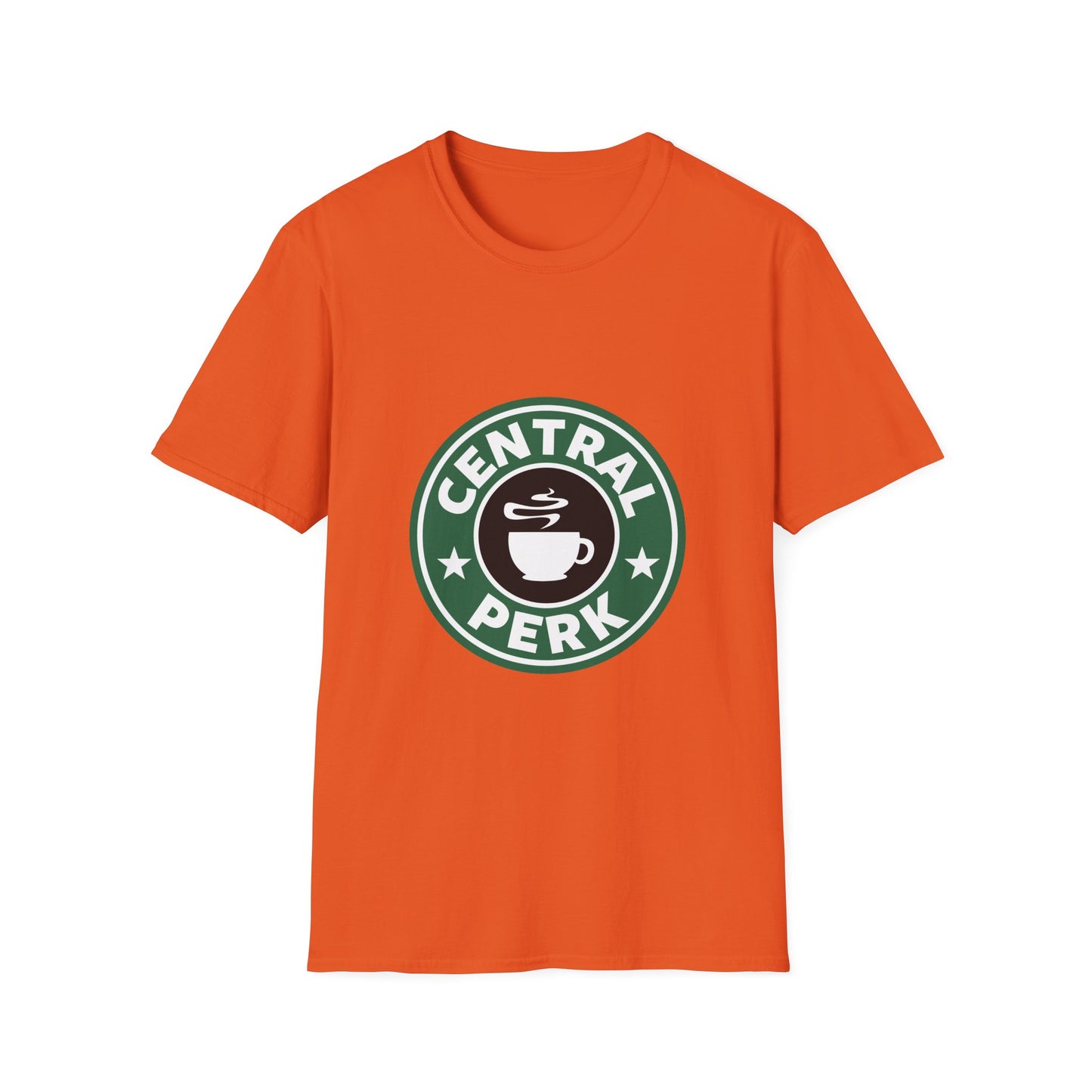 Central Perk Coffee T-Shirt — Vintage Coffee Shop Logo Tee