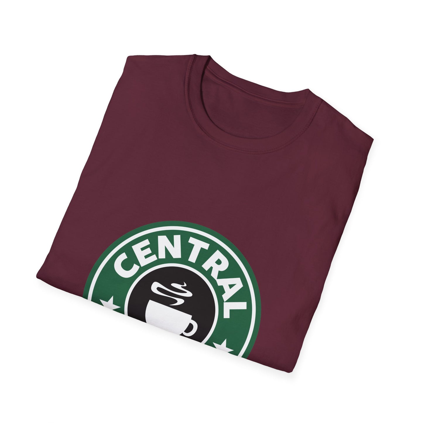 Central Perk Coffee T-Shirt — Vintage Coffee Shop Logo Tee