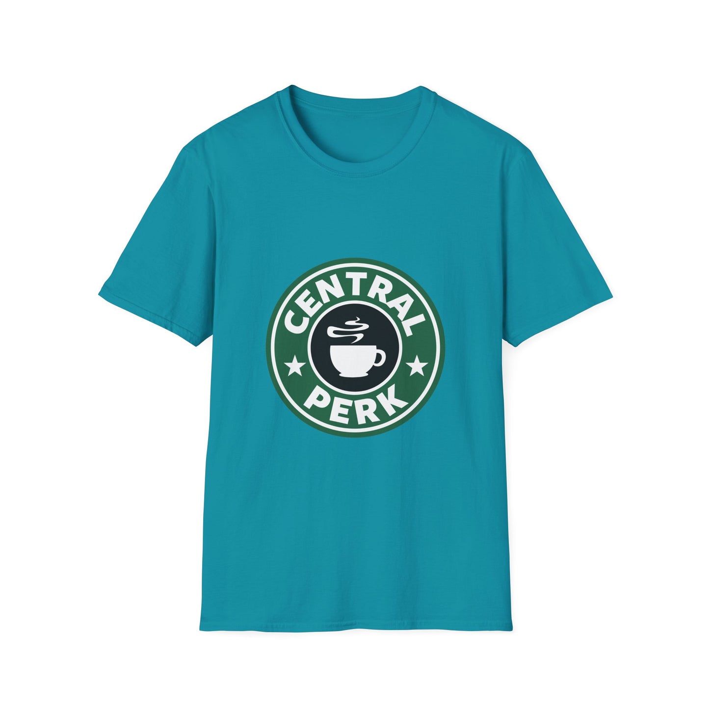 Central Perk Coffee T-Shirt — Vintage Coffee Shop Logo Tee