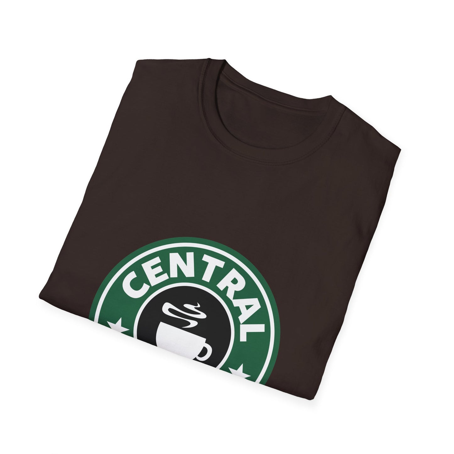 Central Perk Coffee T-Shirt — Vintage Coffee Shop Logo Tee