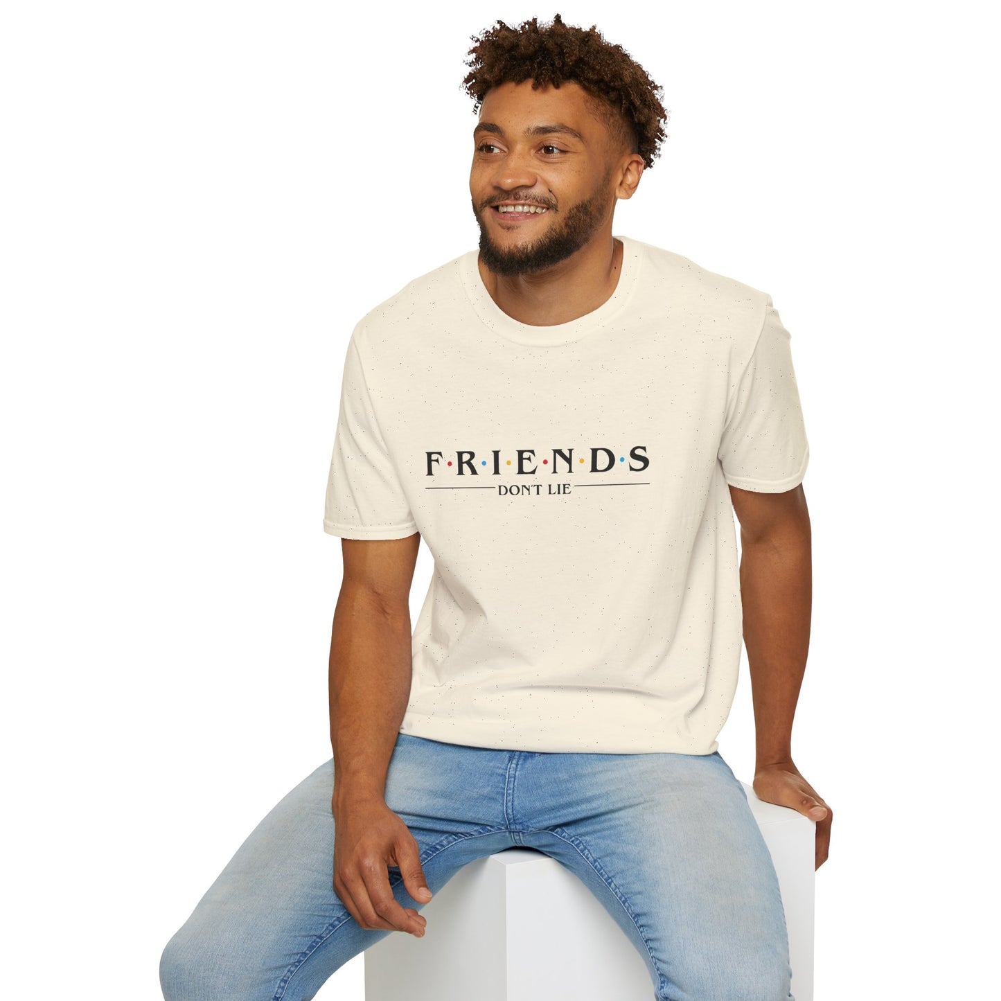 Friends Don't Lie T-Shirt — Stranger Things Inspired Retro Logo Tee