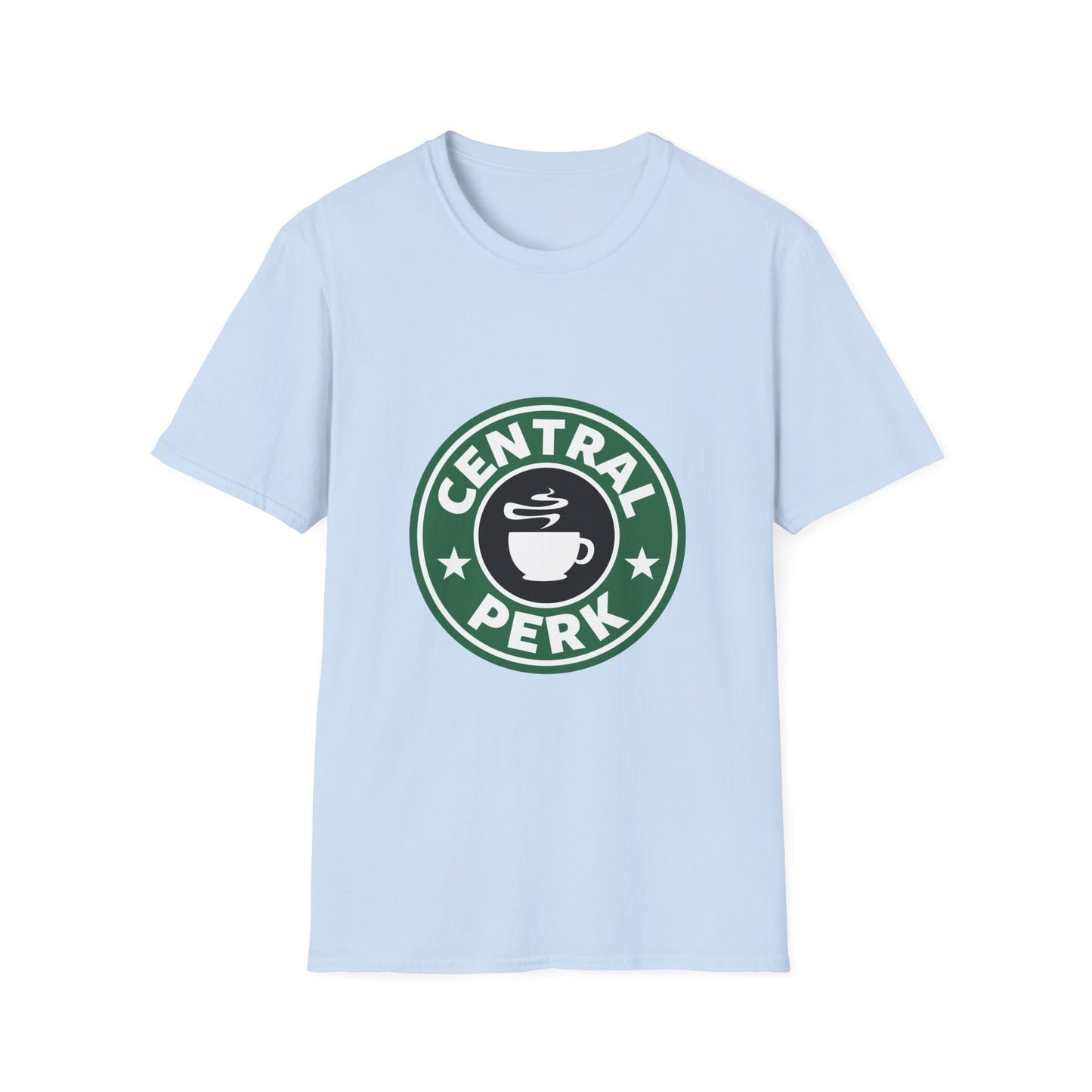 Central Perk Coffee T-Shirt — Vintage Coffee Shop Logo Tee