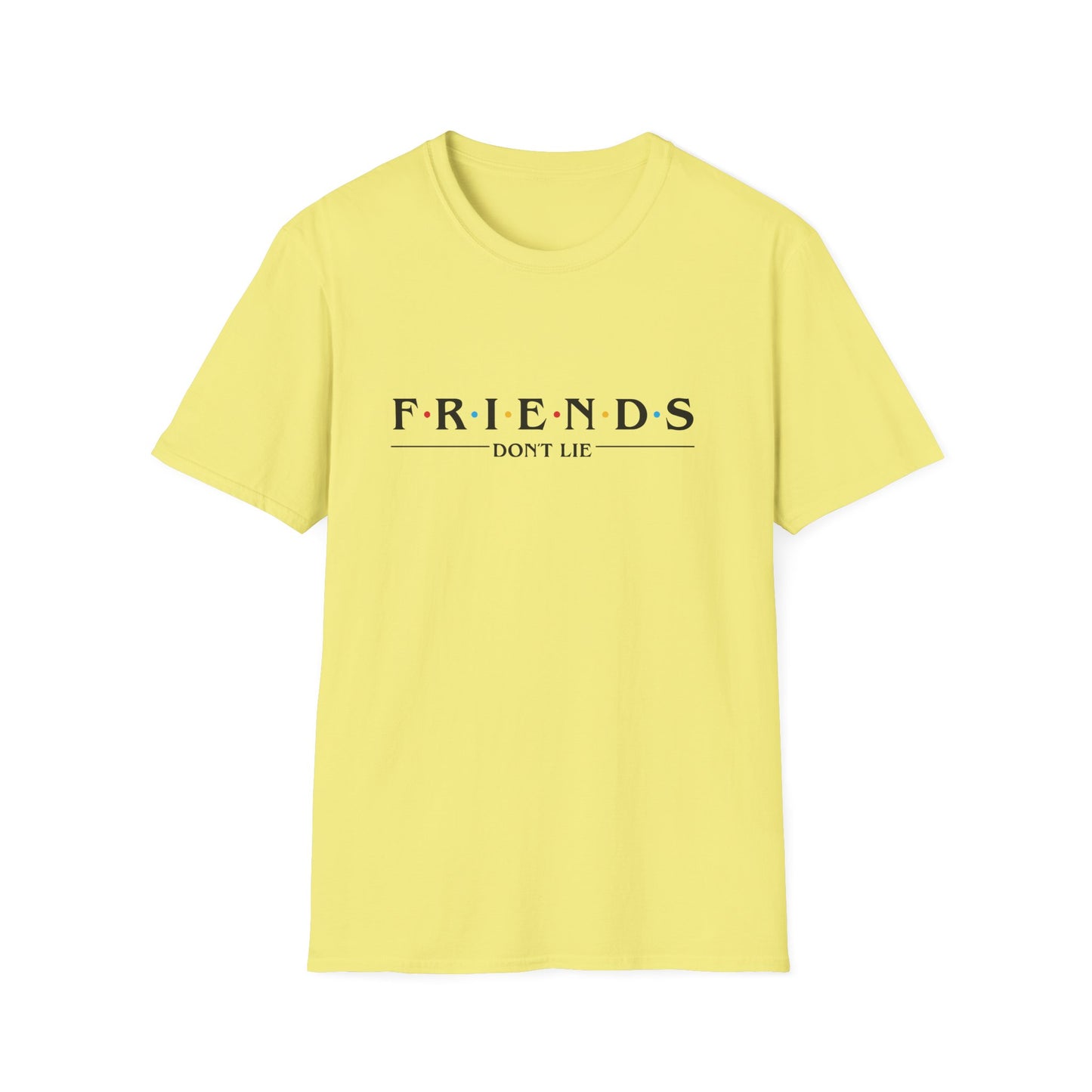 Friends Don't Lie T-Shirt — Stranger Things Inspired Retro Logo Tee